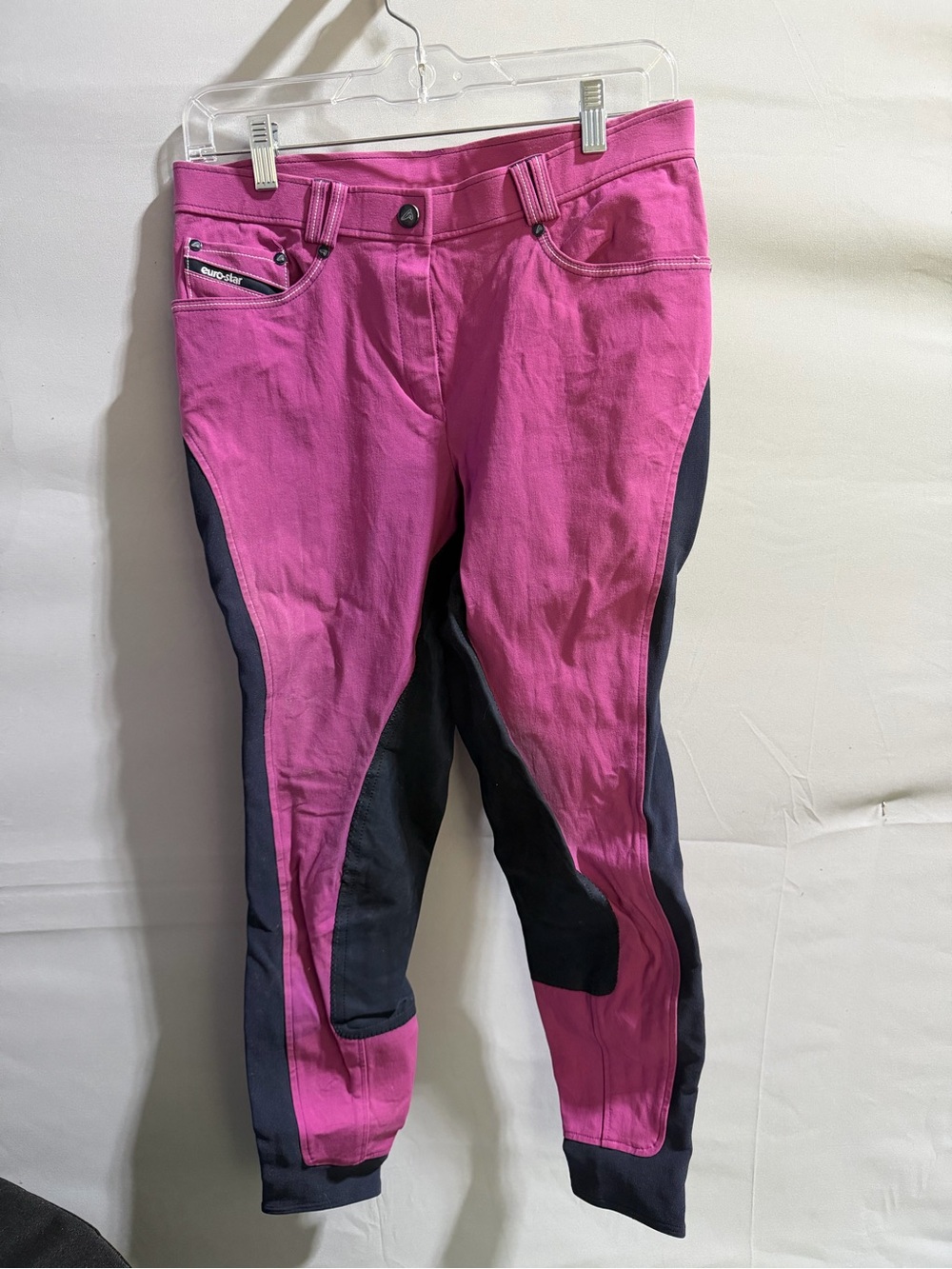 Eurostar laureta fullseat breeches Pink and navy
